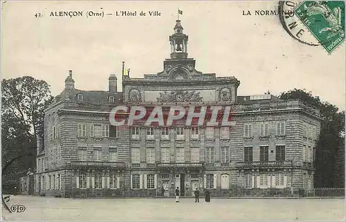 Cartes postales Alencon (orne) l hotel de ville