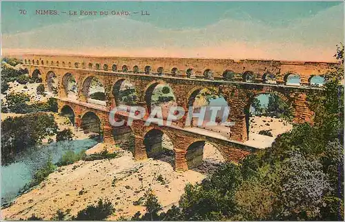 Cartes postales Nimes le pont du gard