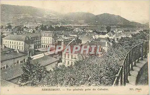 Ansichtskarte AK Remiremont vue generale prise du calvaire