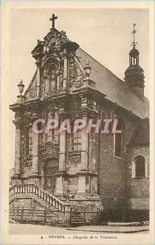 Cartes postales Nevers chapelle de la visitation