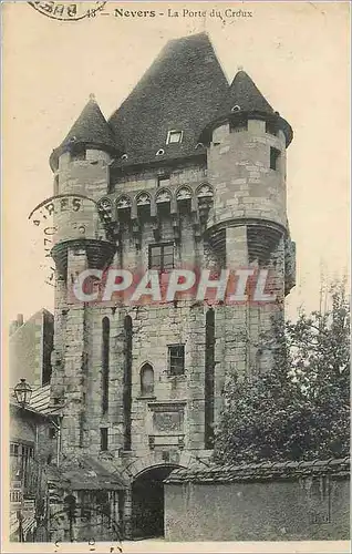 Cartes postales Nevers la porte du croux
