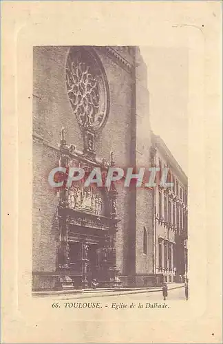 Cartes postales Toulouse eglise de la dalbade