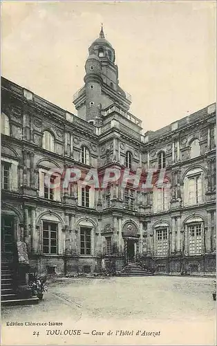 Cartes postales Toulouse cour de l hotel d assezat