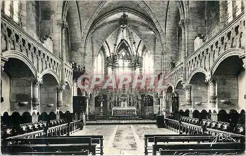 Cartes postales moderne La souterraine (creuse) interieur de la chapelle du sauveur