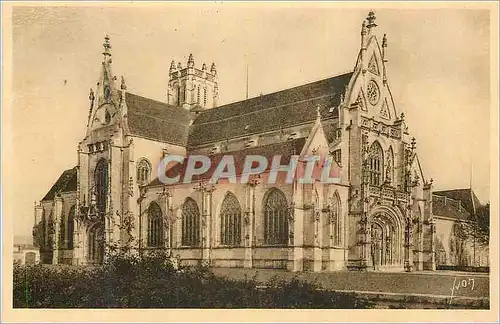 Ansichtskarte AK Bourg (ain) eglise de brou vue ensemble