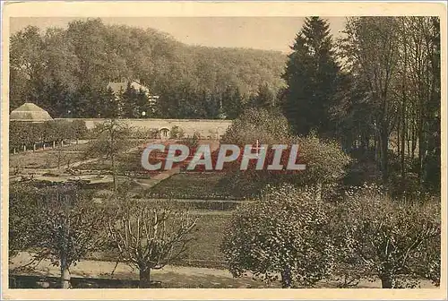 Ansichtskarte AK Paray le Monial (Saone et Loire) La Douce France Jardin du Monastere de la Visitation