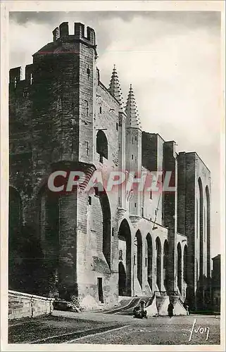 Moderne Karte Avignon (Vaucluse) Le Palais des Papes La Tour d'Angle