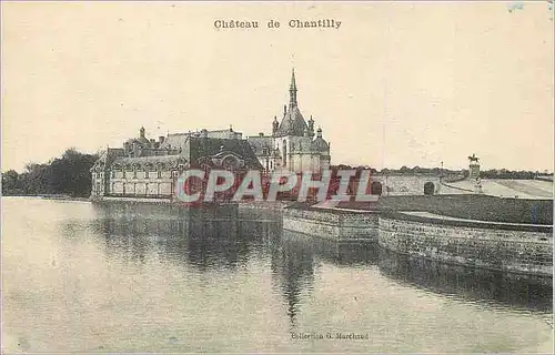 Cartes postales Chateau de Chantilly