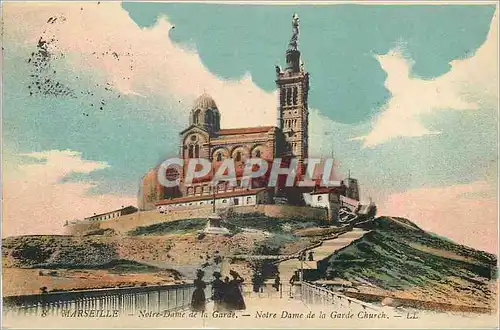 Cartes postales Marseille Notre Dame de la Garde