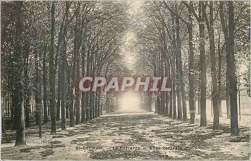 Cartes postales St Germain Le Parterre Allee Centrale