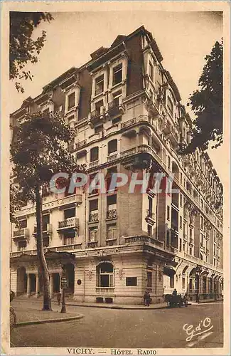 Cartes postales Vichy Hotel Radio
