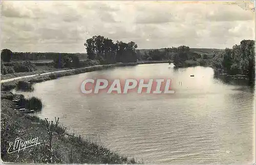 Cartes postales moderne Serbonnes (Yonne) Les Bords de l'Yonne vers la Plage