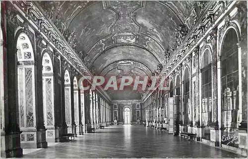 Moderne Karte Versailles Le Chateau La Galerie des Glaces