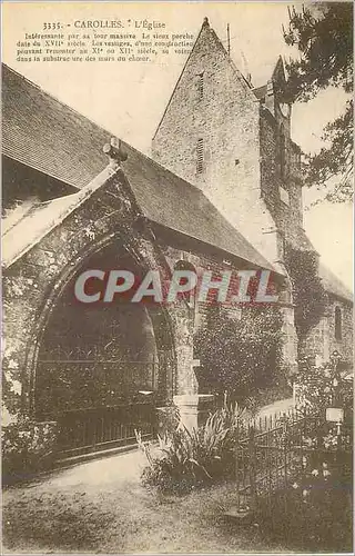 Cartes postales Carolles L'Eglise