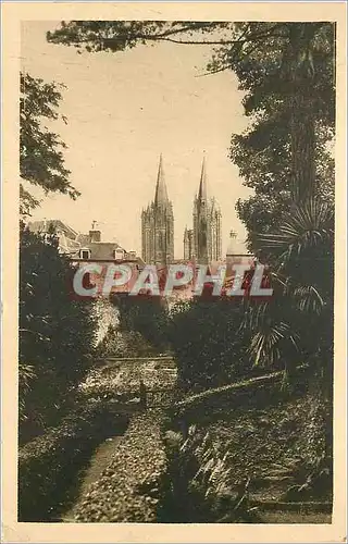 Cartes postales Coutances La Basse Normandie Pittoresque Les Fleches de la Cathedrale