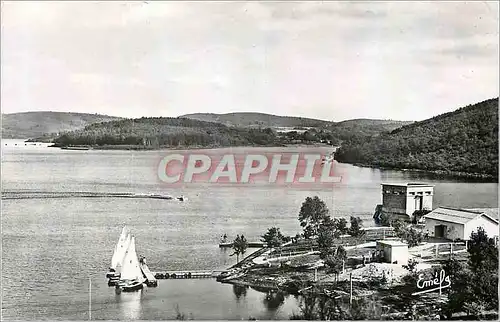 Cartes postales moderne Lac de Vassiviere Vue Generale de la Retenue et Section Yachting