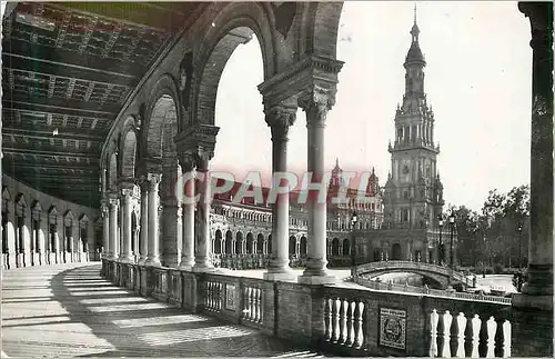 Cartes postales moderne Sevilla Place de l'Espagne Galerie