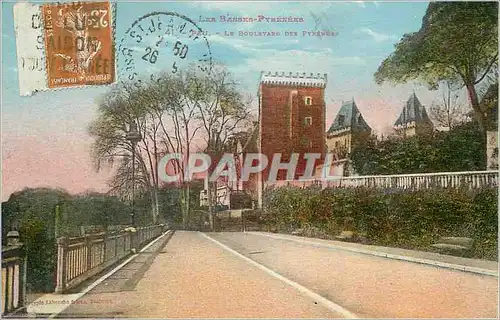 Cartes postales Pau Les Basses Pyrenees Le Boulevard des Pyrenees