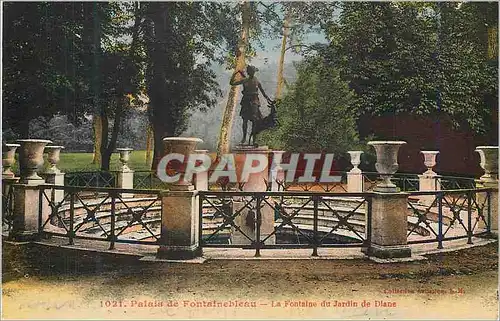 Ansichtskarte AK Palais de Fontainebleau La Fontaine du Jardins de Diane