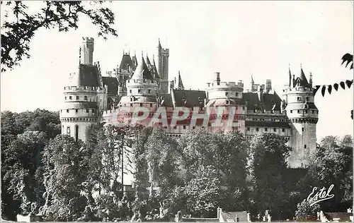 Moderne Karte Le Chateau de Pierrefonds Ensemble Sud Est