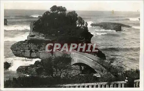 Cartes postales moderne Biarritz Le Rocher du Basta