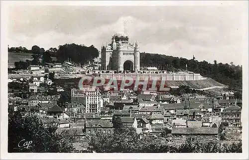 Moderne Karte Lisieux Vue Generale vers la Basilique