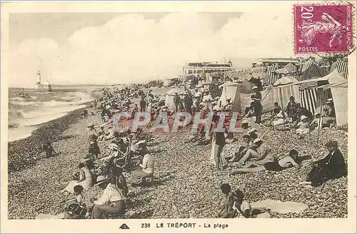 Cartes postales Le Treport La Plage