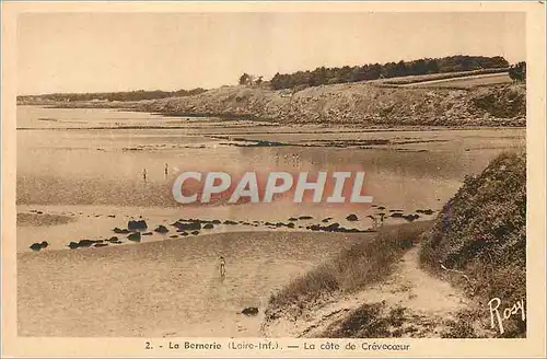 Cartes postales La Bernerie (Loire Inf) La Cote de Crevecoeur