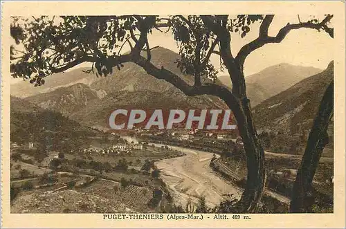 Cartes postales Puget Theniers (Alpes Mar) Alt 409 m