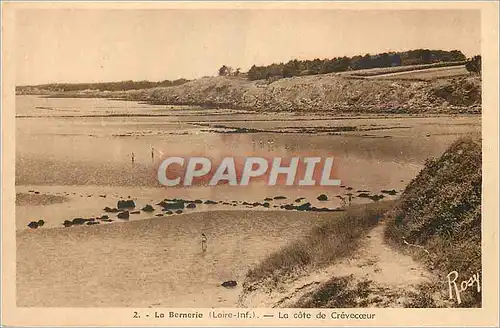Cartes postales La Bernerie (Loire Inf) La Cote de Crevecoeur