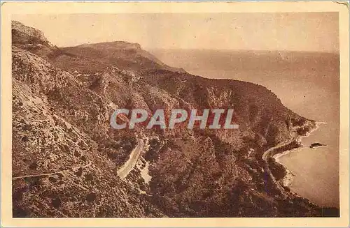 Ansichtskarte AK Excursion de la Grande Corniche Les Corniches et Chemin Napoleon