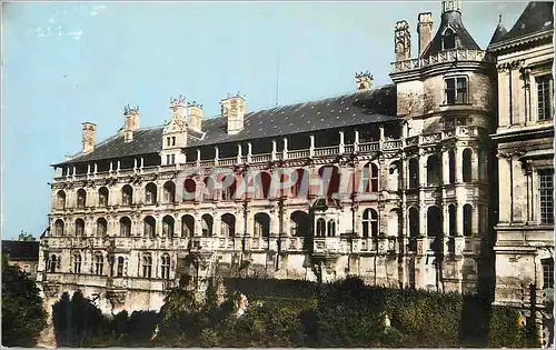 Cartes postales moderne Le Chateau de Blois La Facade des Loges Construite par Francois Ier au XVIe S