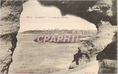 Cartes postales Biarritz La Loge de Theatre