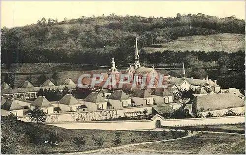 Ansichtskarte AK Vue Generale de la Chartreuse du Glandier (Correze) Avant la Tranformation en Preventorium