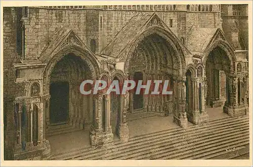 Cartes postales Chartres (Eure et Loir) Le Portail Nord