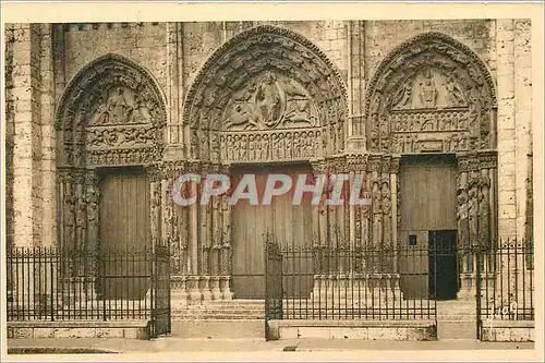 Cartes postales Chartres (Eure et Loir) Le Grand Portail de la Cathedrale