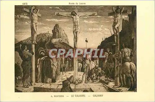 Cartes postales Musee du Louvre Le Calvaire