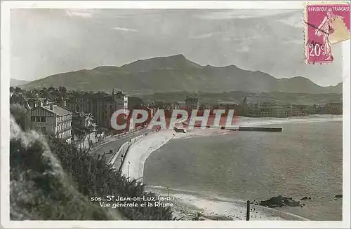 Cartes postales St Jean de Luz (B P) Vue Generale et la Rhune