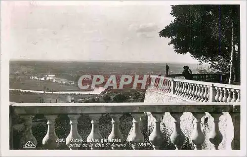 Cartes postales moderne Vichy Vue Generale prise de la Cote St Amand (alt 483 m)
