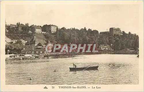 Cartes postales Thonon les Bains Le Lac