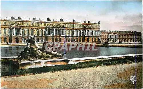 Moderne Karte Versailles Le Palais vu du Parc