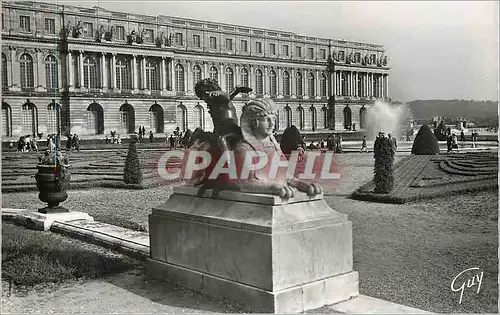 Moderne Karte Versailles et ses Merveilles Les Parterres et l'Aile du Midi du Chateau