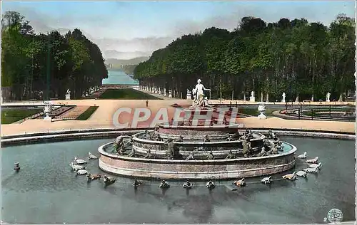 Moderne Karte Versailles Le Chateau Le Bassin de Latone