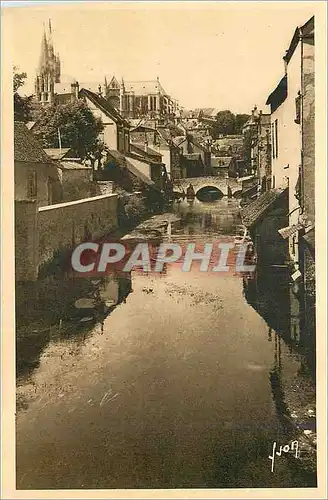 Cartes postales Chartres (Eure et Loir) L'Eure au Pont Saint Hilaire