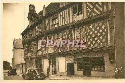Cartes postales Chartres (Eure et Loir) La Maison du Saumon Automobile