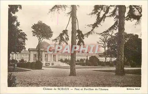Cartes postales Chateau de Sceaux Parc et Pavillon de l'Aurore