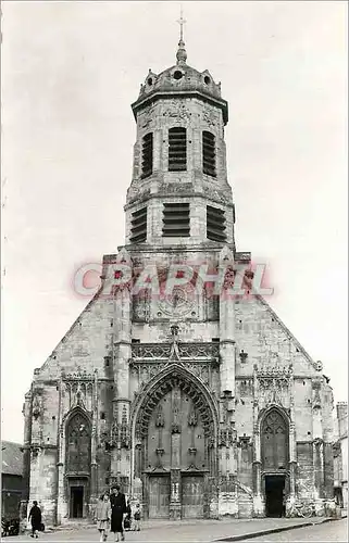 Moderne Karte Honfleur (Calvados) Eglise St Leonard (Portail du XVIe Siecle)