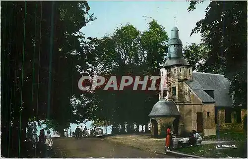 Moderne Karte Honfleur (Calvados) La Chapelle de Notre Dame de Grace au Sommet de la Cote de Grace
