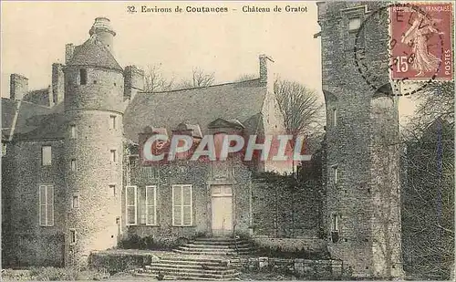 Cartes postales Environs de Coutances Chateau de Gralot