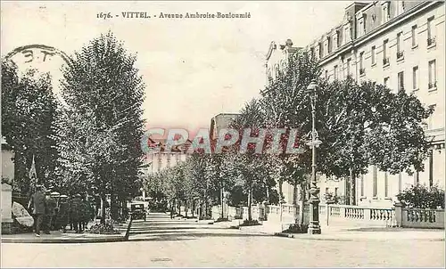 Ansichtskarte AK Vittel Avenue Ambroise Bouloumie